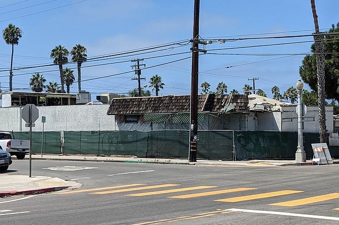 What was Rancho's Mexican's second restaurant location 10 years ago, the corner of Point Loma Ave. and Ebers St. is where the proposed apartment building will stand.