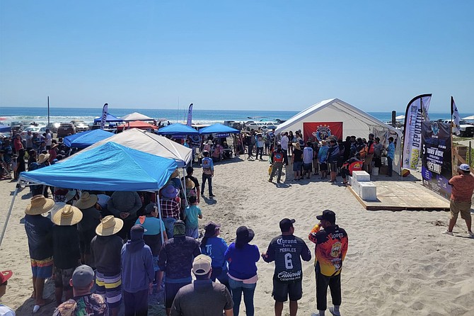 The rise in surf fishing interest by locals in San Quintin is evident by the number of entrants in this year’s Piolero del Valle de San Quintin tournament.