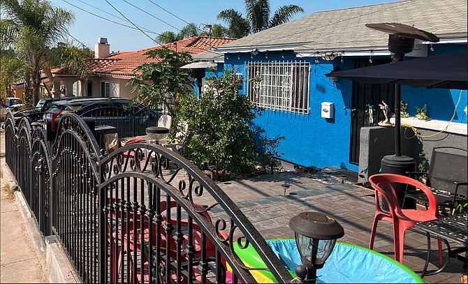 On my street, our houses were pink and blue and green…houses on my street are white, grey, and beige now.