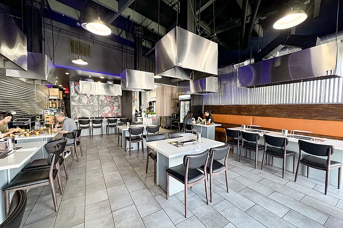 A new addition to a busy Convoy Street strip mall