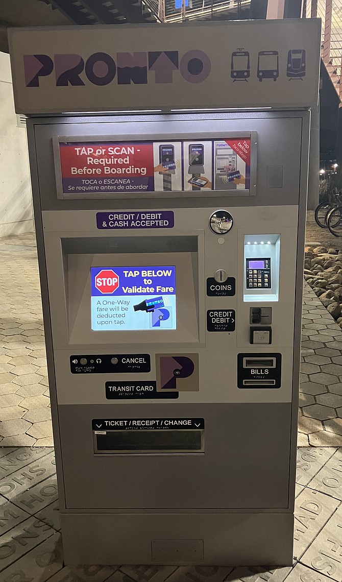 Why load your Pronto card when you can just pay with credit?
