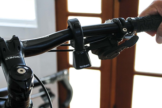 Timber Mountain Bike Bells were the first bike bells that could either ring continuously or be switched on and off.