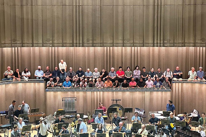 The underground choir loft at the remodeled Jacobs Music Center.