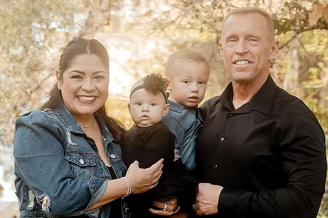 Larry and Cynthia have been married almost eight years and have a little boy, Zach, and little girl, Zoe.