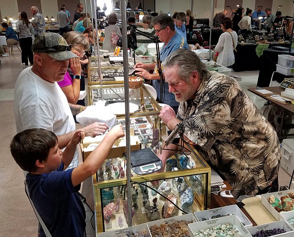 Gem Diego is the San Diego Mineral & Gem's largest event and it being held in the Liberty Station Conference Center and it's free.