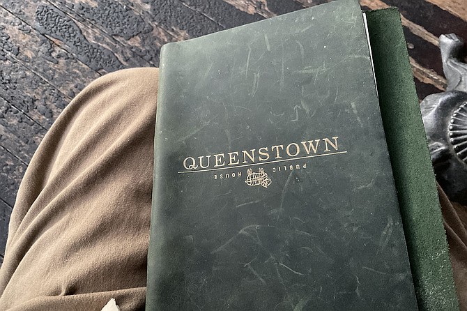 Queenstown’s Down Under menu.