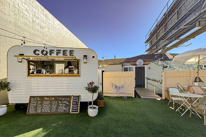 The Oasis, a collection of small shops and drinking establishments
