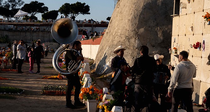 Cemeteries with security staff have now been charging musicians a fee to get inside.
