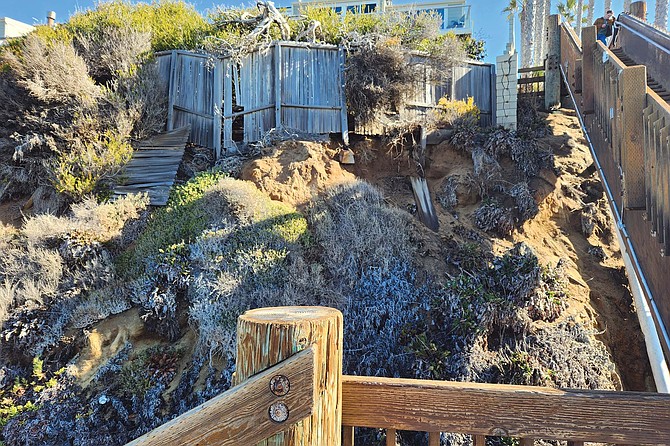 The Grandview Beach staircase remains as is, despite some geologists’ testimony that the structure is weakly reinforced and may have contributed to the 2019 collapse.
