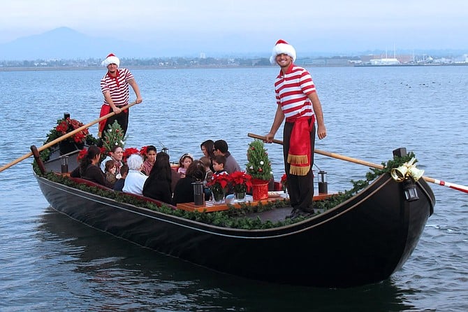 Indulge in all the magic and tradition of Venice right here in San Diego as you gently cruise in a private gondola through the enchanting canals of the Coronado Cays.