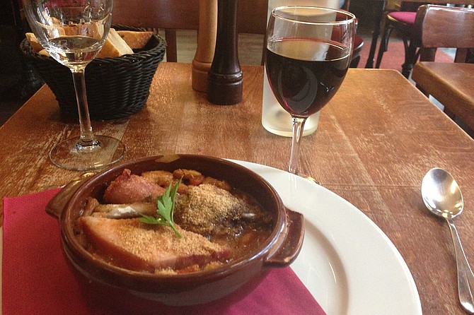 Cassoulet eaten by the author in Paris 11 years ago