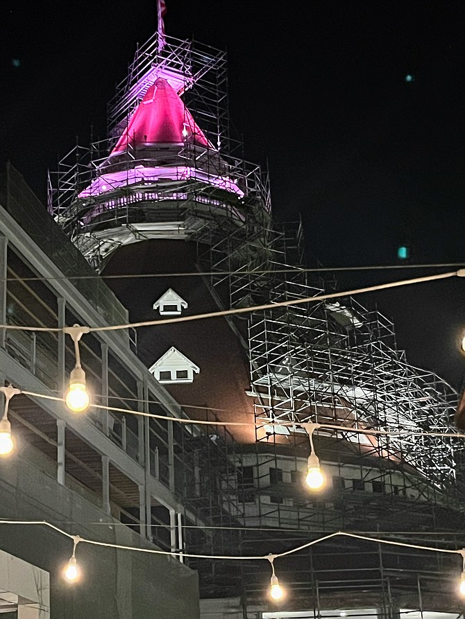 The Victorian building, the last part of the restoration project, is slated for completion by spring 2025.