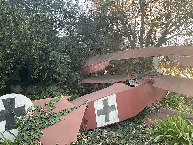 Nature starts taking back the war machine