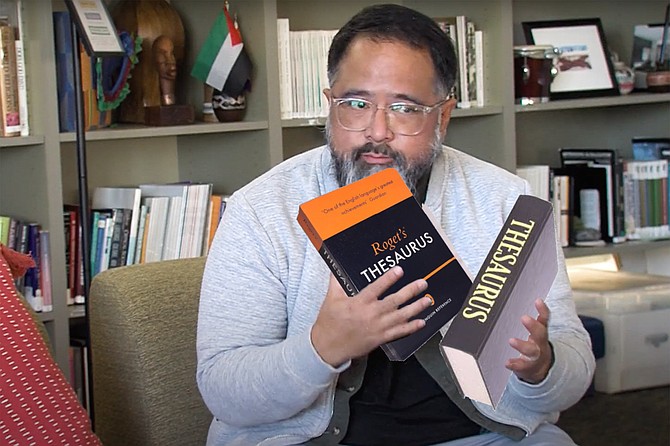 Perez: “For a while, I thought I could keep going if I just found some other words that meant the same thing. But the rhyme opportunities weren’t great there, either. Limit? Perimeter? Boundary? You can see the problem.”