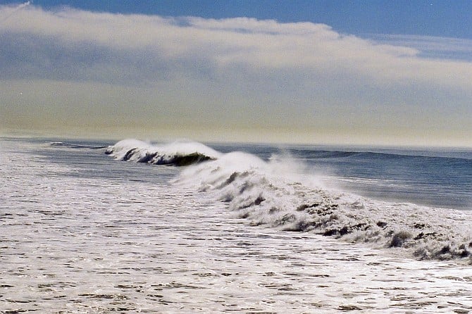 Large waves and high tides remove lots of sand from our beaches every winter.