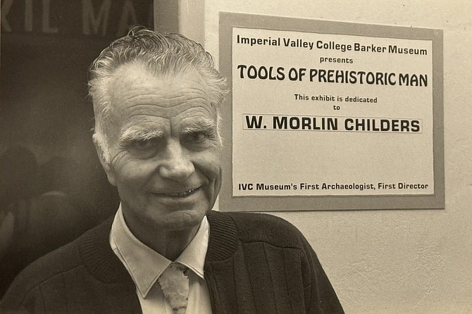 Morlin Childers, amateur archaeologist extraordinaire.
