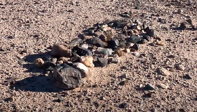 Site of the Yuha Man burial.