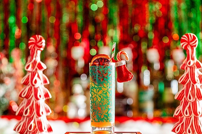Before the Christmas season ends, get blitzed at the Blitzen Bar at the Omni La Costa Resort in Carlsbad.