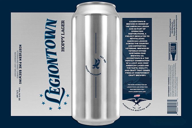 Northen Pine's Legiontown is a tribute to the American Legion.