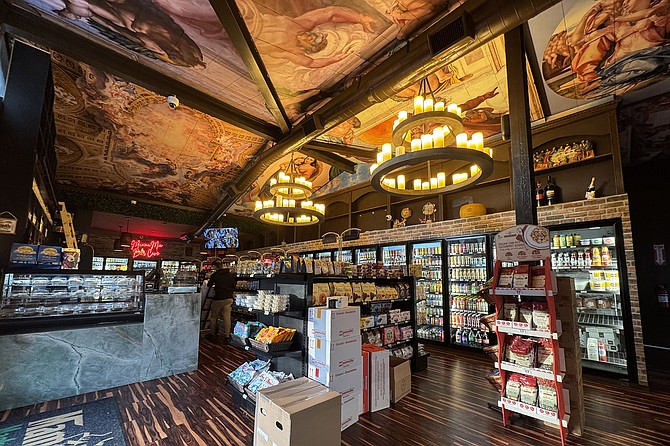 A market of wine, beer, Italian imports, fresh pastas and more