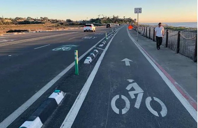 Class 4 bike lane