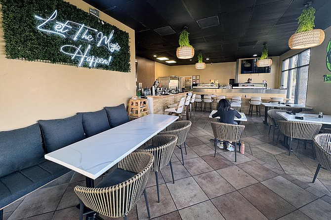 A loungy sushi venue in Santee
