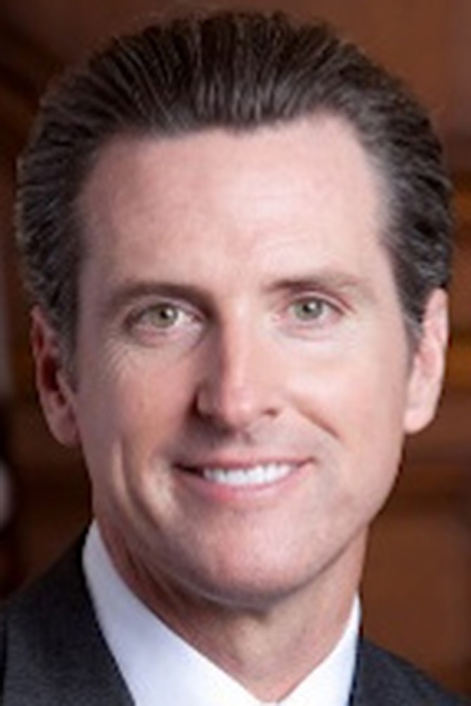 Gavin Newsom: he wants to help, but it may take a while.