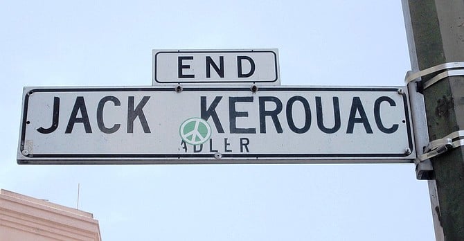 Like Kerouac, May headed west. Unlike Kerouac, she left the Bay Area and came here.