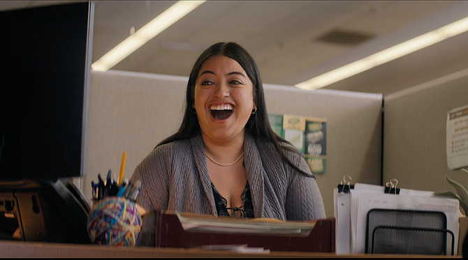 Nothing tickles a loan shark (Keyla Monterroso Mejia) quite like a low credit score.