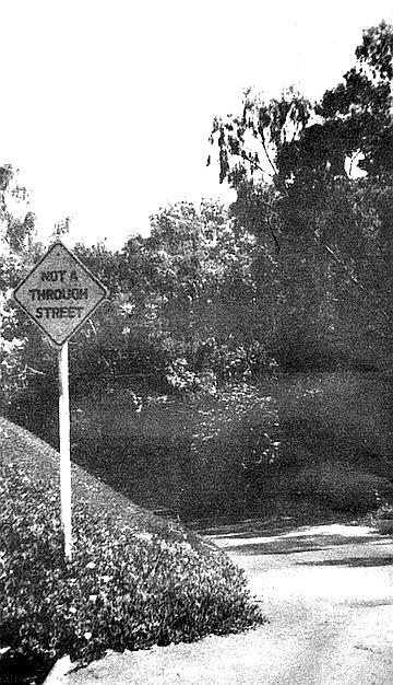Allen's Dairy Road. The Allen kids buried the body of a Model T somewhere along the road in the 1930s.