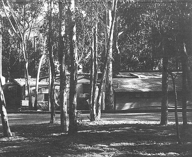 The anarchist assemblage of barracks that now goes by the name of the Che Cafe.