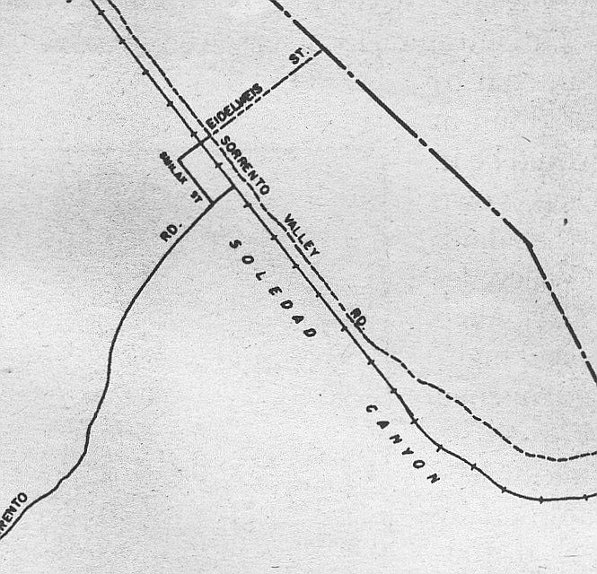 Smilax Road in Sorrento Valley is one in a series of short roads named for local flora.