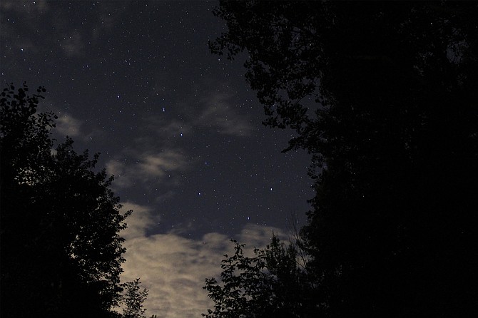 The constellation Ursa Major, more commonly known as the "Big Dipper."