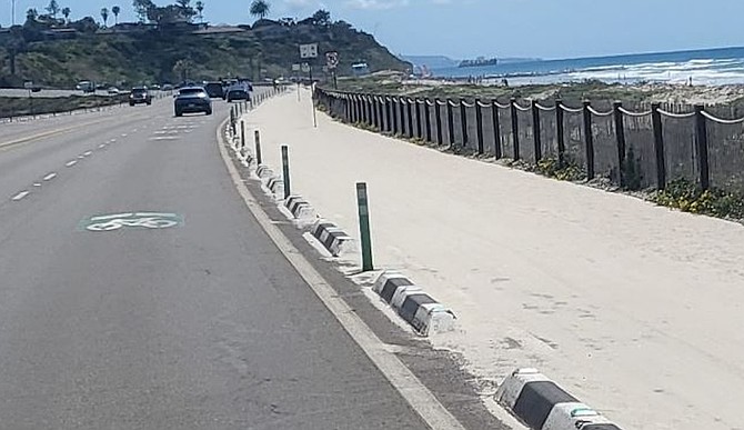 Judy Berlfine said as a slower rider, she would stop riding if the lane is removed.