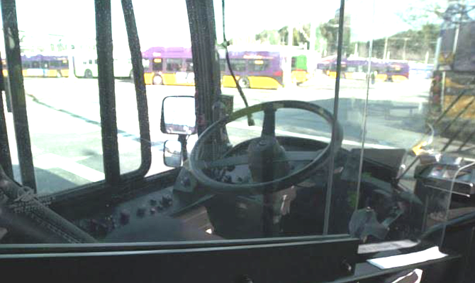Barriers have been installed – now customers won't sneeze in driver's face.
