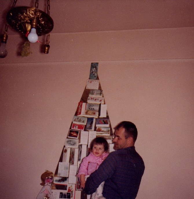 DCD with her father at their home in San Francisco, circa 1965.