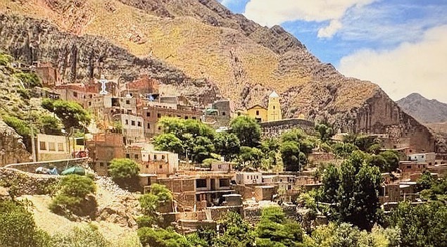 Iruya proper: perched at the base of the Andes, and miles from nowhere.