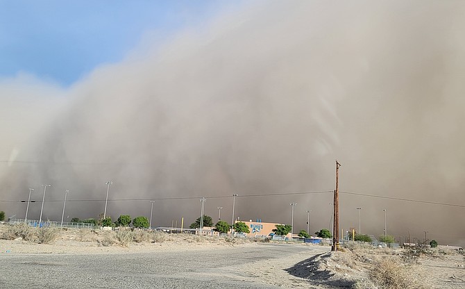 As the Salton Sea dries up, observers expect airborne dust to increase.