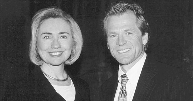 On the Saturday before the election. Hillary Clinton came to town to host a "Navarro for Congress" love-in before 3000 screaming fans.