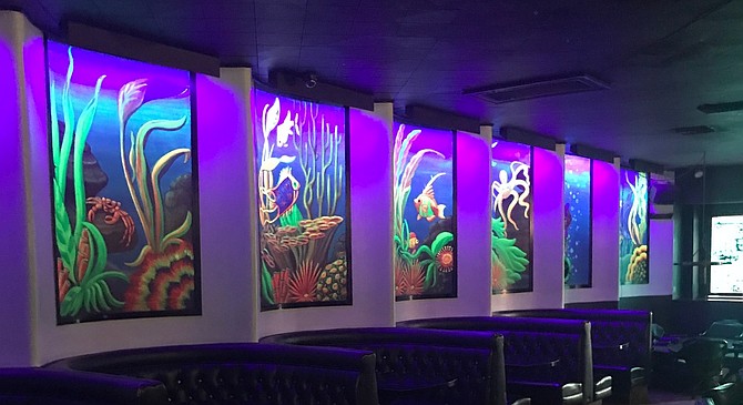 Under the sea/Under the sea/Don't overthink dear/Just come and drink here/Out in OB!