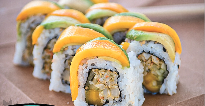 Vegan sushi!