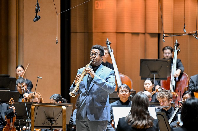 Saxophonist Steven Banks - Image by Jenna Gilmer