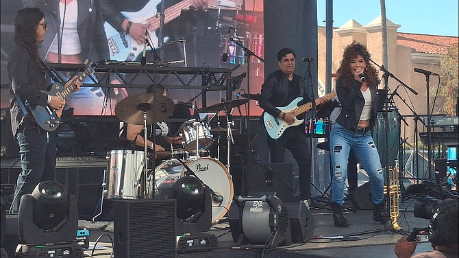 Adelaide brought Latin jams from Texas by way of LA.