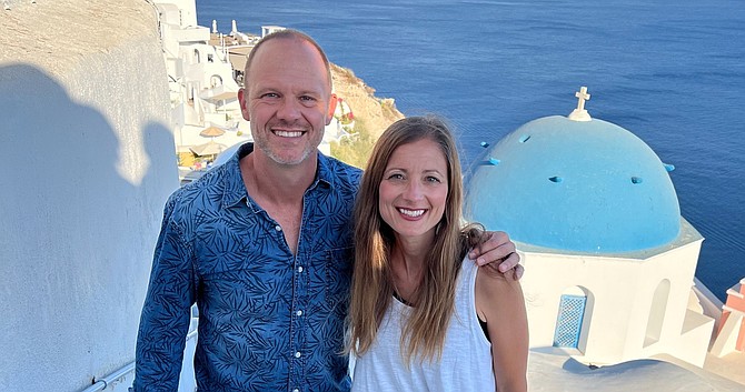 Pastor Robert Herber and his wife Stefanie.