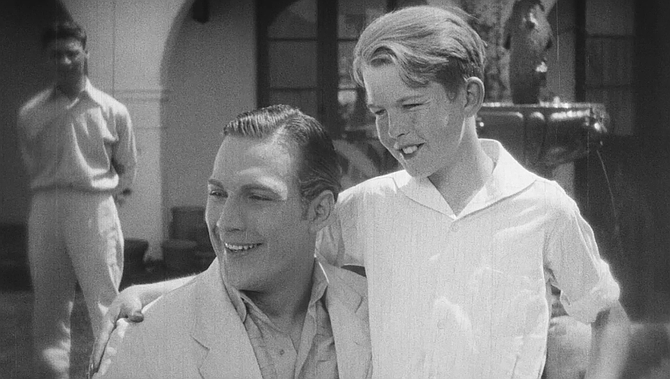 Tom Tyler and Robert Parrish star in The Law of The Plains (1929), one-half of this week's silent westerns double-feature.