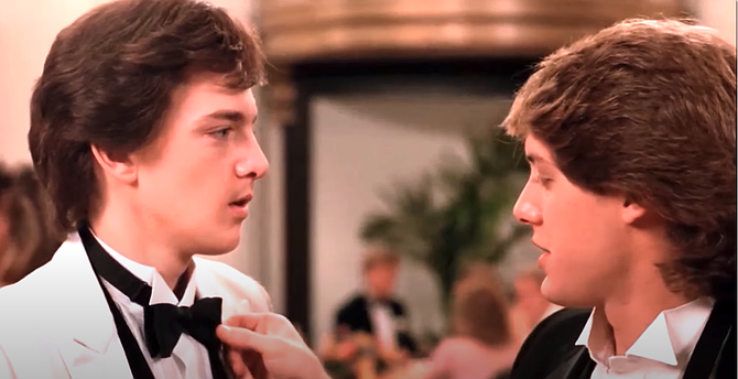 Still from the "If You Leave" scene in Pretty in Pink.