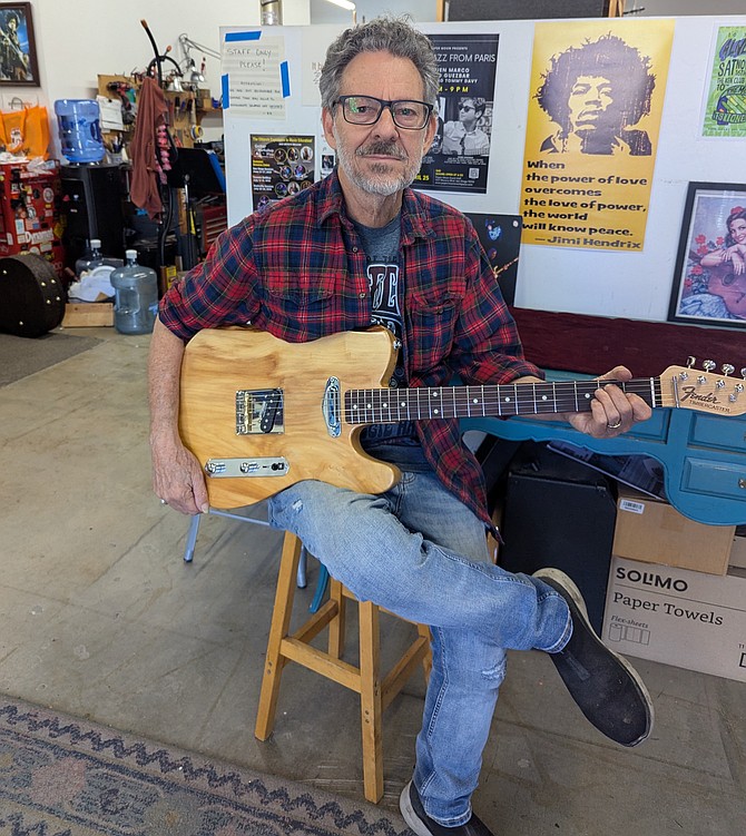 Frank Marotta at the Repair Zone.