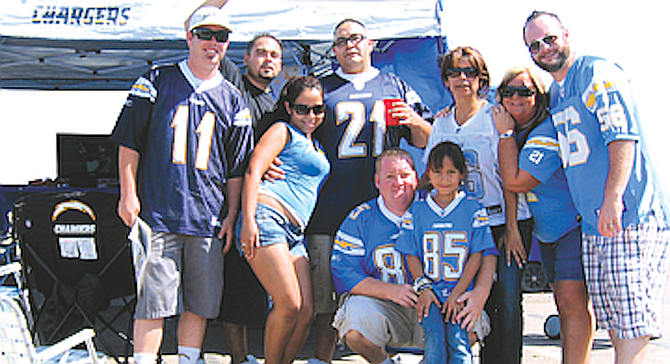 Armando, second from left; Troy, crouching; Shelia and Jackie, second and third from right. "There was no other way to be. It’s in the blood.”