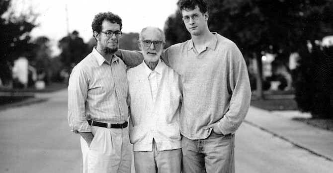 Matt Lickona with grandfather and father