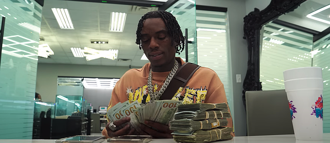 Soulja Boy, from his video for "Houston."